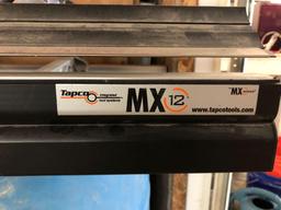 Tapco Mx-12 12ft metal break, 19inch deep, on working stand