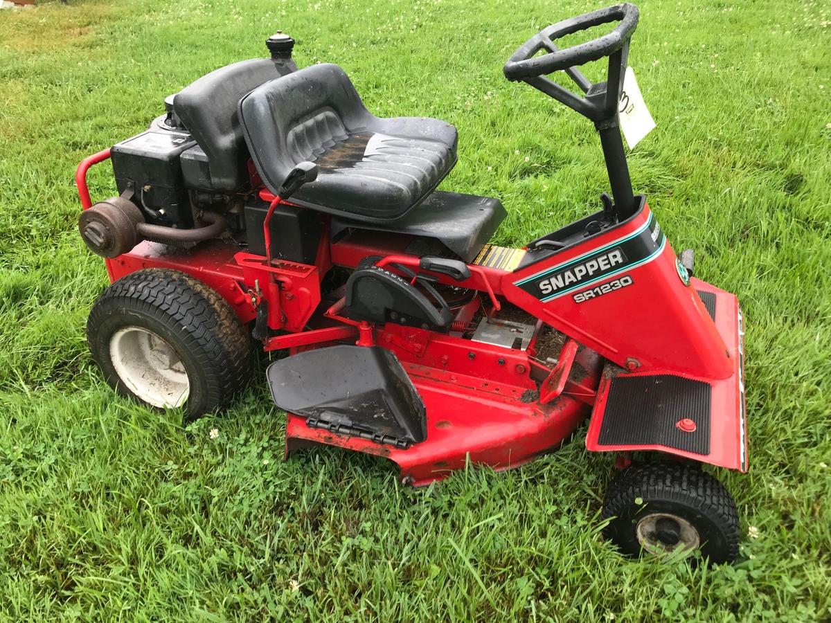 Spapper sr1230 riding mower