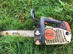 Stihl ms192t chainsaw in case