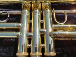 Trumpet with King Hard Case