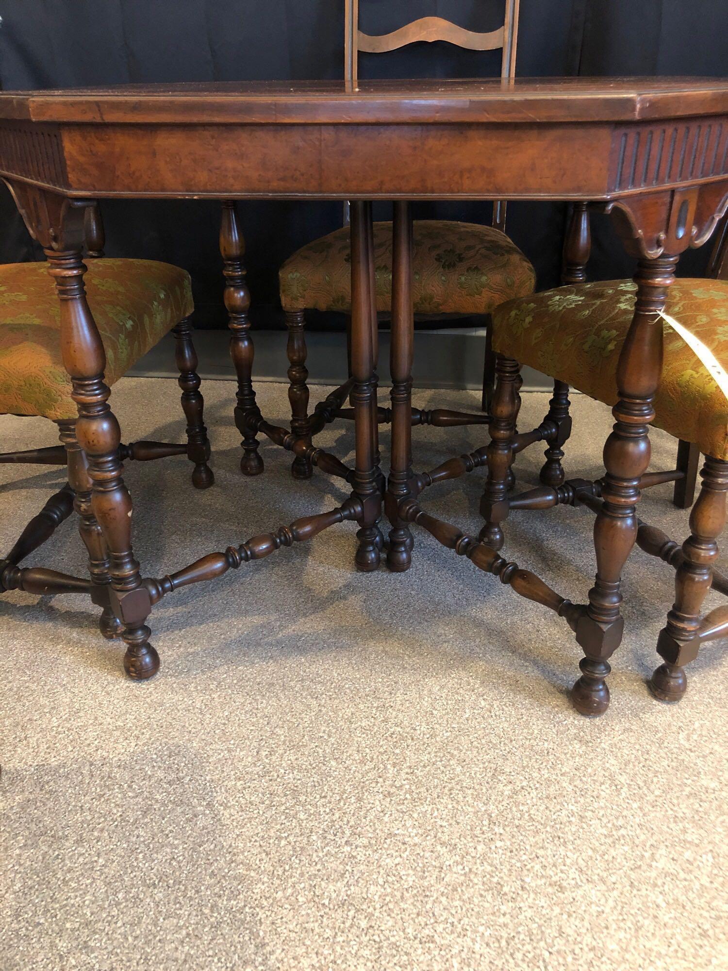 Depression Era Table with 4 Chairs