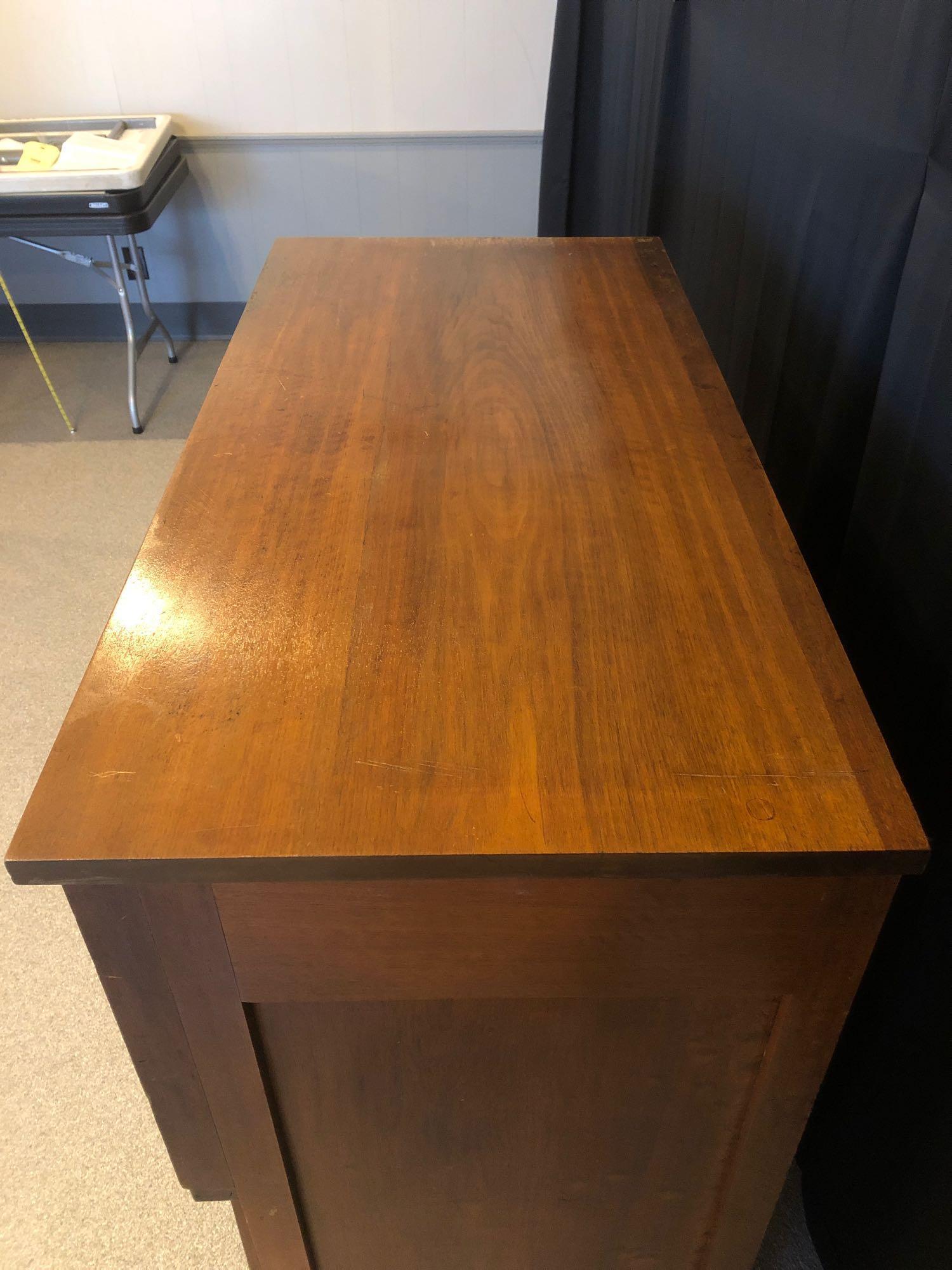 Early Walnut Butler's Desk