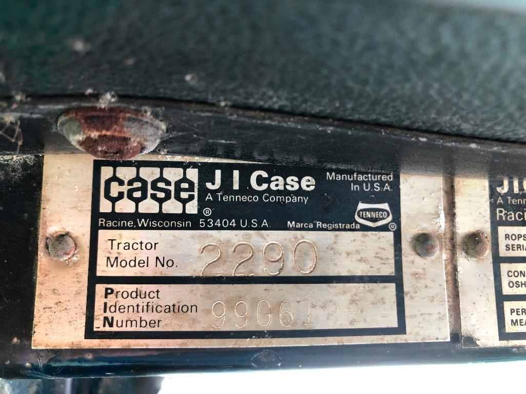 Case IH 2290 full cab 18.4-38 Hi-traction radials