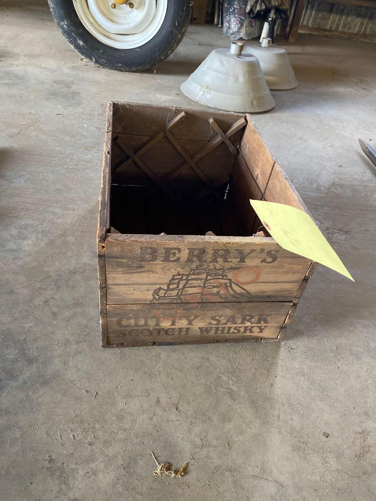 Berrys whiskey box