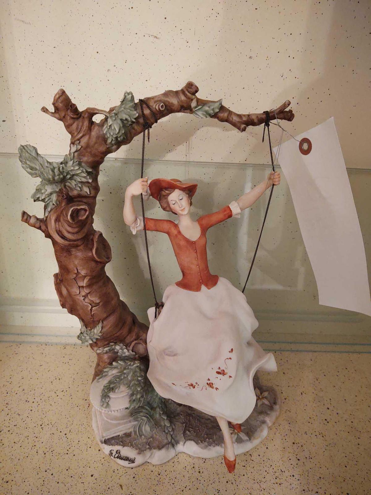 Swinging Lady Figurine