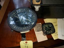 Compass, Aircraft Clock, Pendulous Mirror