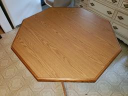 Octagonal Dinette Table with Leaf