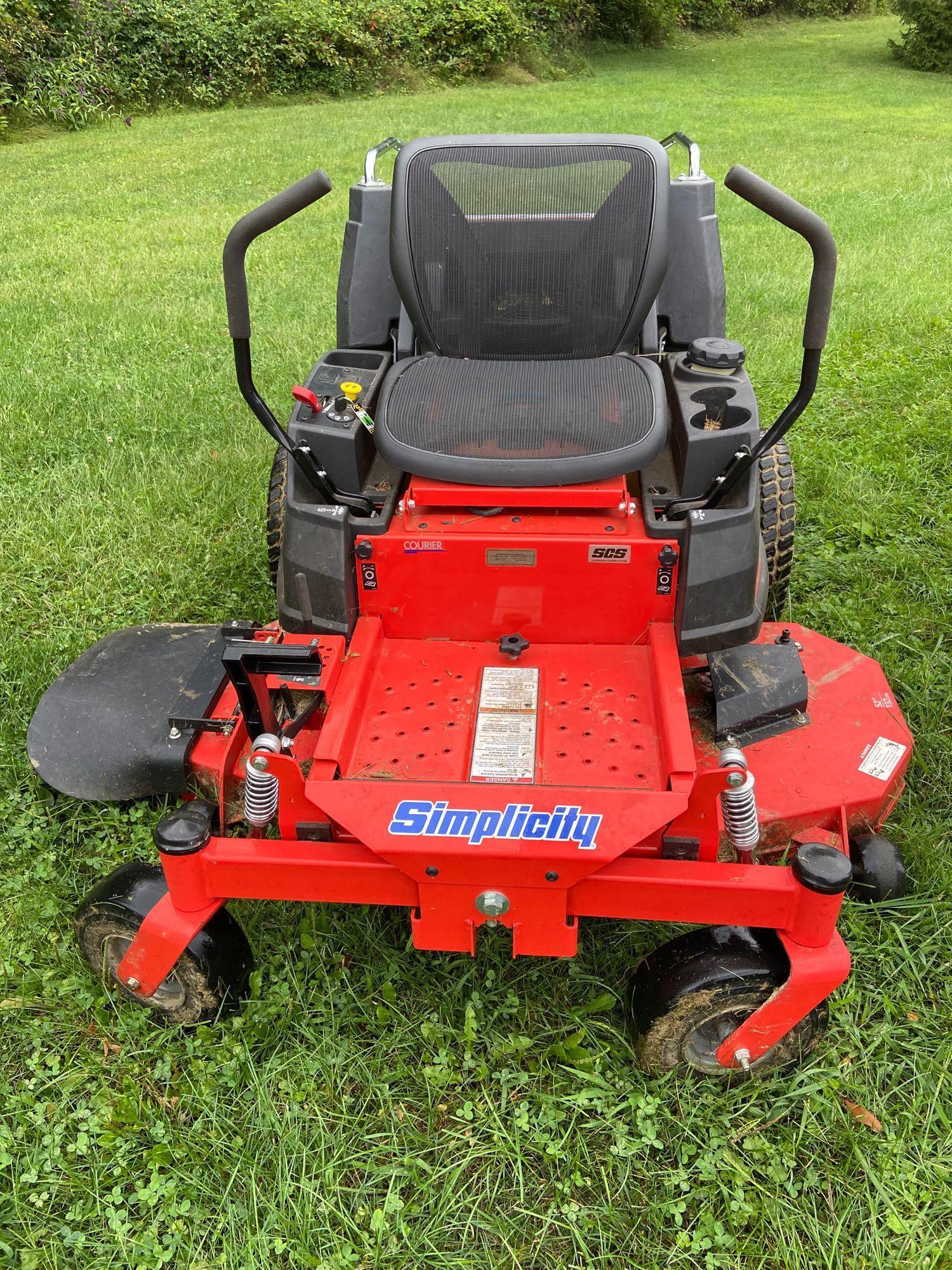 Simplicity Courier Zero-Turn Mower