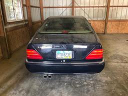 1994 Mercedes Benz S500C, 2 door coupe