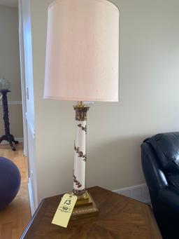 Table lamp, 40" tall.