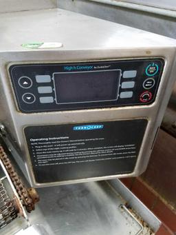 Turbo Chef High conveyor oven, with table