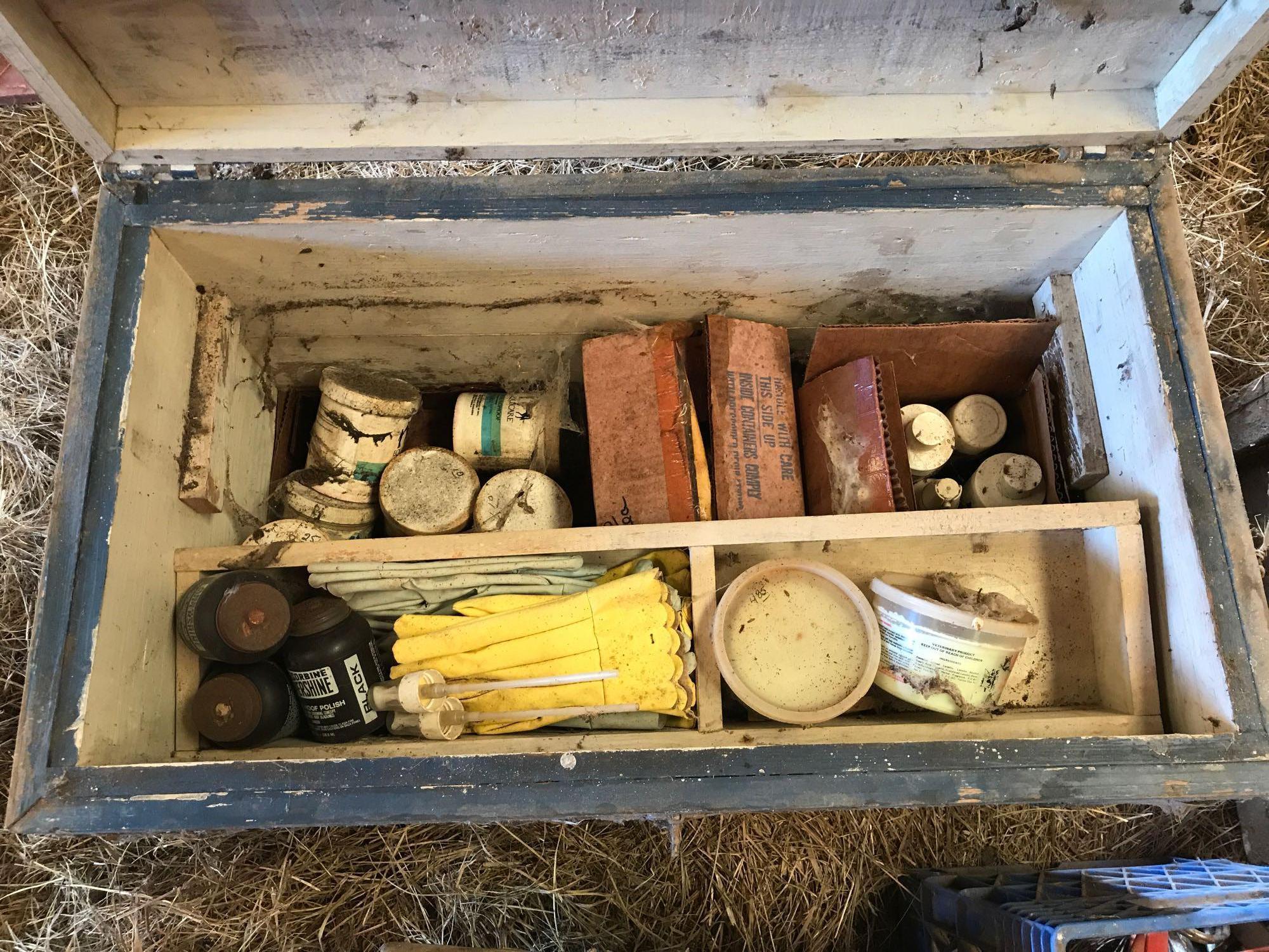 Two Tack Boxes - Misc. Tools - Stewart Mod 51 Clippers - Nails