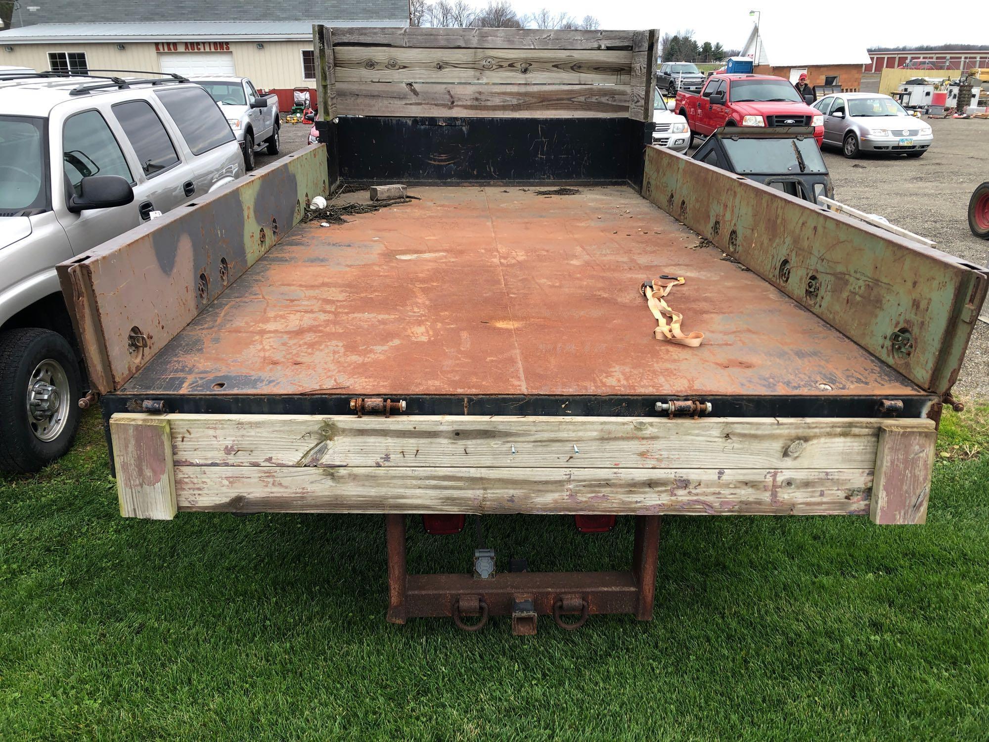 1991 Ford F600 diesel flatbed