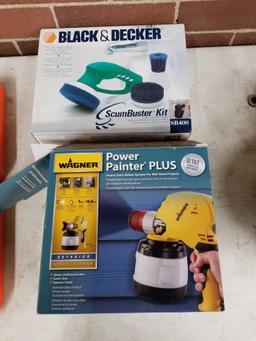 Wagner power painter and B And D scumbuster