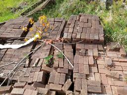 15 skids of interlocking brick pavers