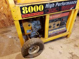 High Performance 8000 Electric Generator