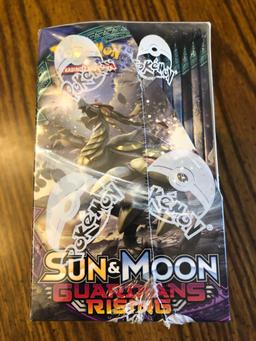 Pokemon Sun & Moon Guardians Rising Booster Box, Brand New Factory Sealed