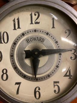 WW II Howard Clock Folk Art