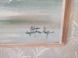 Oil on Canvas Signed Stephen Keys Painting