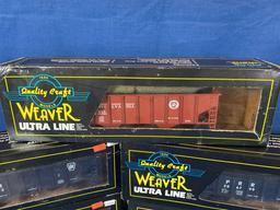 Weaver Ultra Line Pennsylvania railroad cars