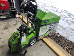Green Works 1700 Psi electric power washer