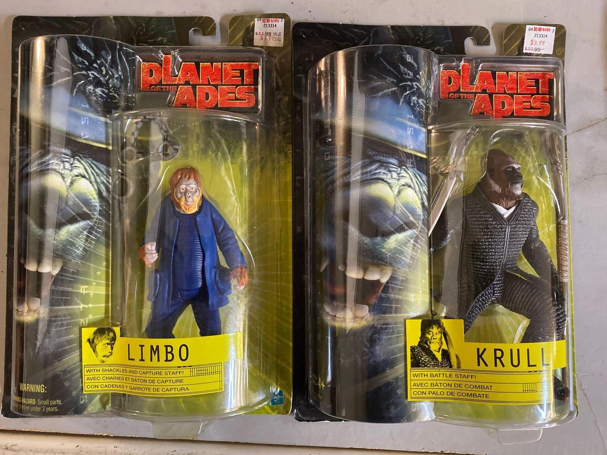 2 Planet of the Apes figures