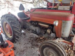 Massey Ferguson Model MF 50 SGM 517013, gasoline, 3 pt hydraulics w/ high and low range, runs