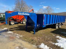 2016 Appalachian dump trailer 8' X 20' with ramps