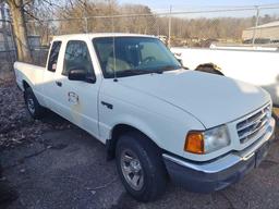 #3307. 2001 Ford Ranger, Vin #1FTYR14VX1PB78933, Key, Title