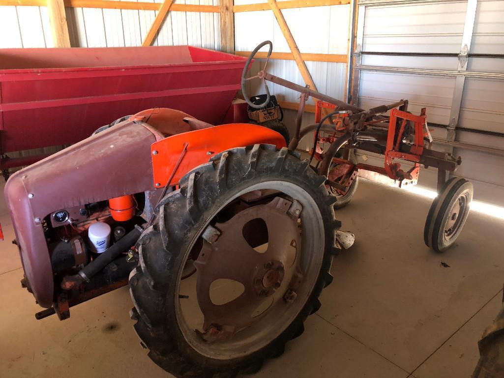 Allis Chalmers "G" Tractor w/ potato plow