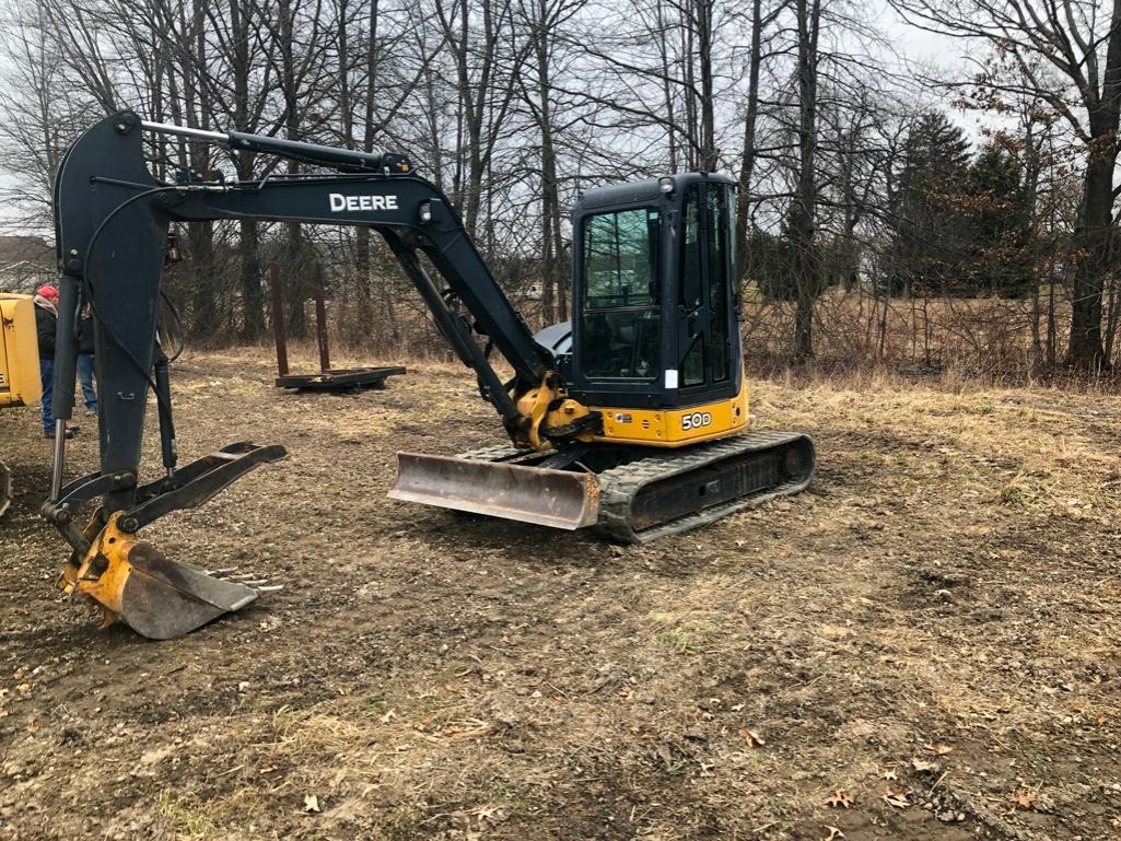 John Deere 50D Excavator