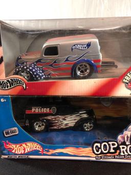 Hot Wheels Cop Rods, Hot Wheels Freedom Rides Cars, AMT 1957 Chrysler 300c