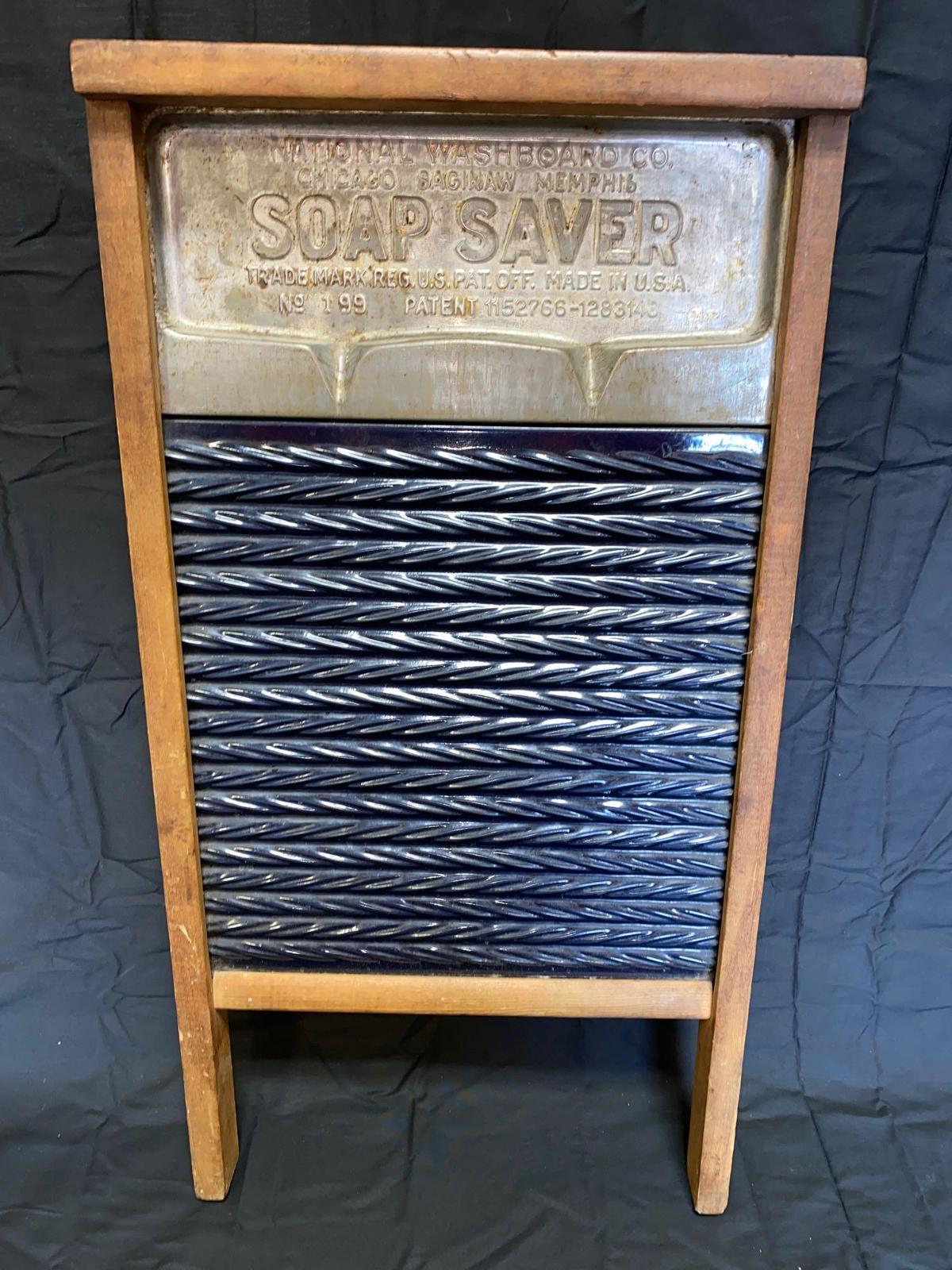 National Washboard Co. Soap Saver Wash Board