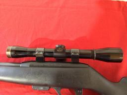 Leupold M8-4X scope and rings.