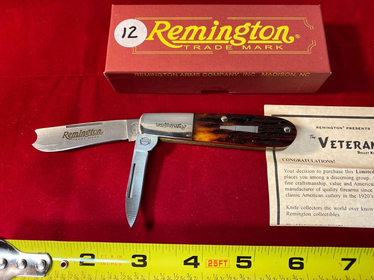 2008 Remington Veteran #RB-473 limited edition knife.