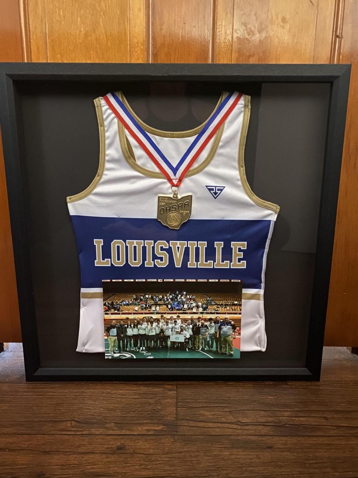 STATE CHAMPION FRAMED SINGLET #1