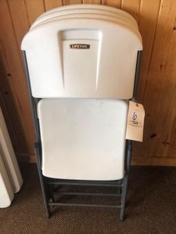 (4) Lifetime Folding Chairs