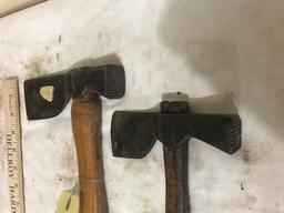 Two small hatchets