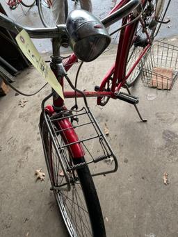 Schwinn Racer with Generator Headlight and Tail light