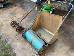 Lawn King Reel mower - Parker lawn sweeper