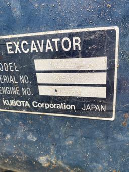 Kubota KX121-2 excavator super series