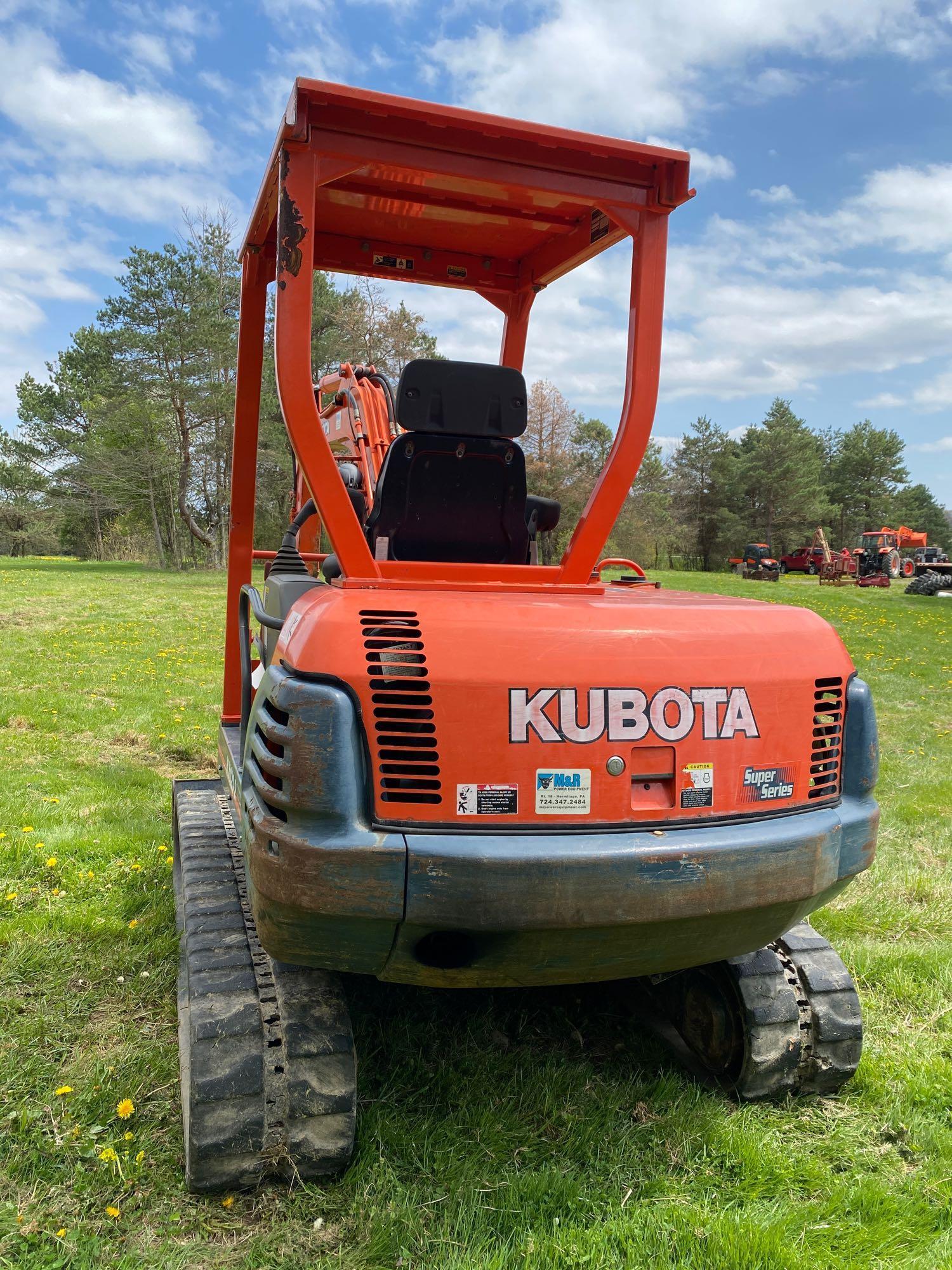 Kubota KX121-2 excavator super series