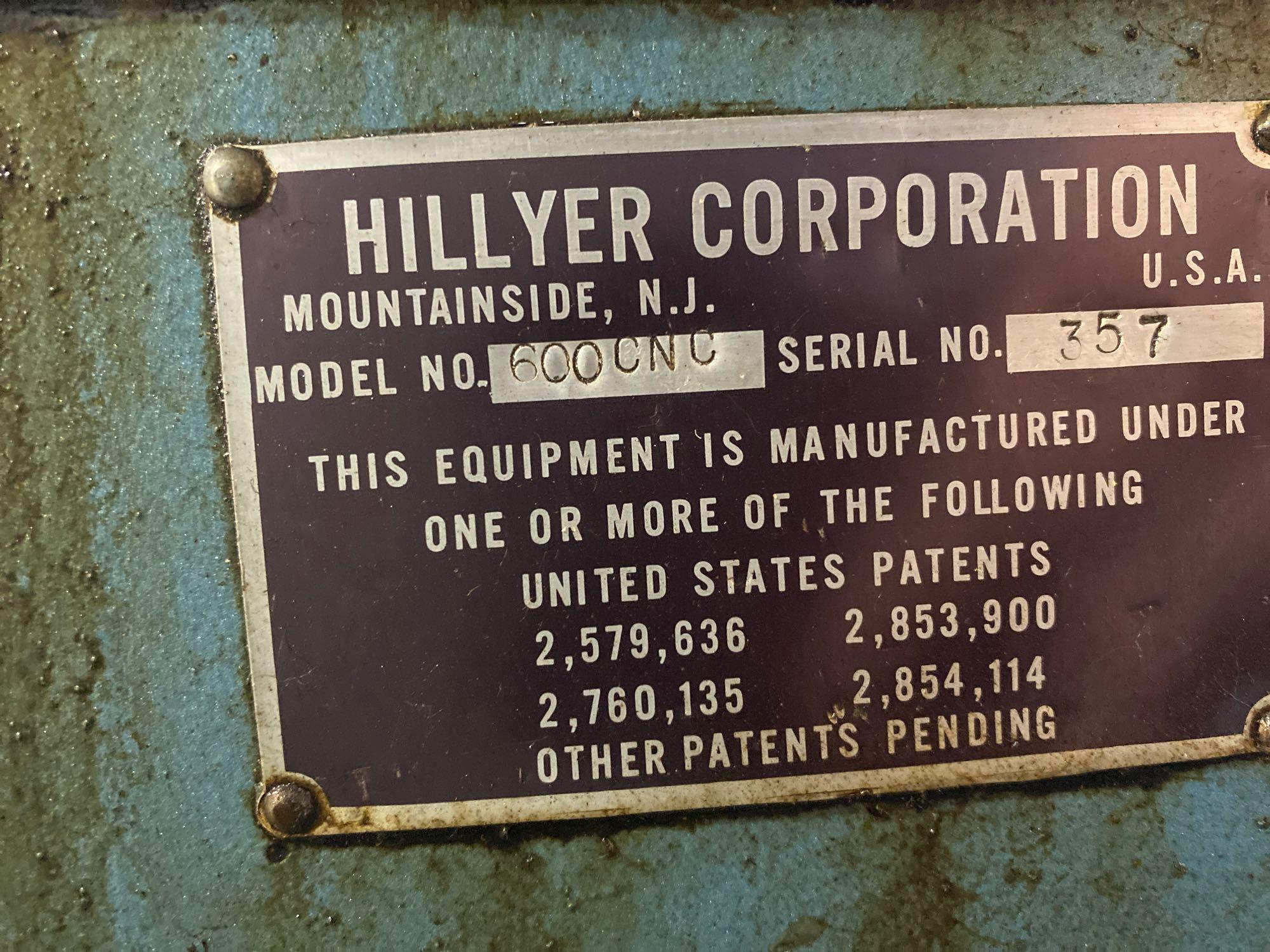 Hillyer CNC bridgemill