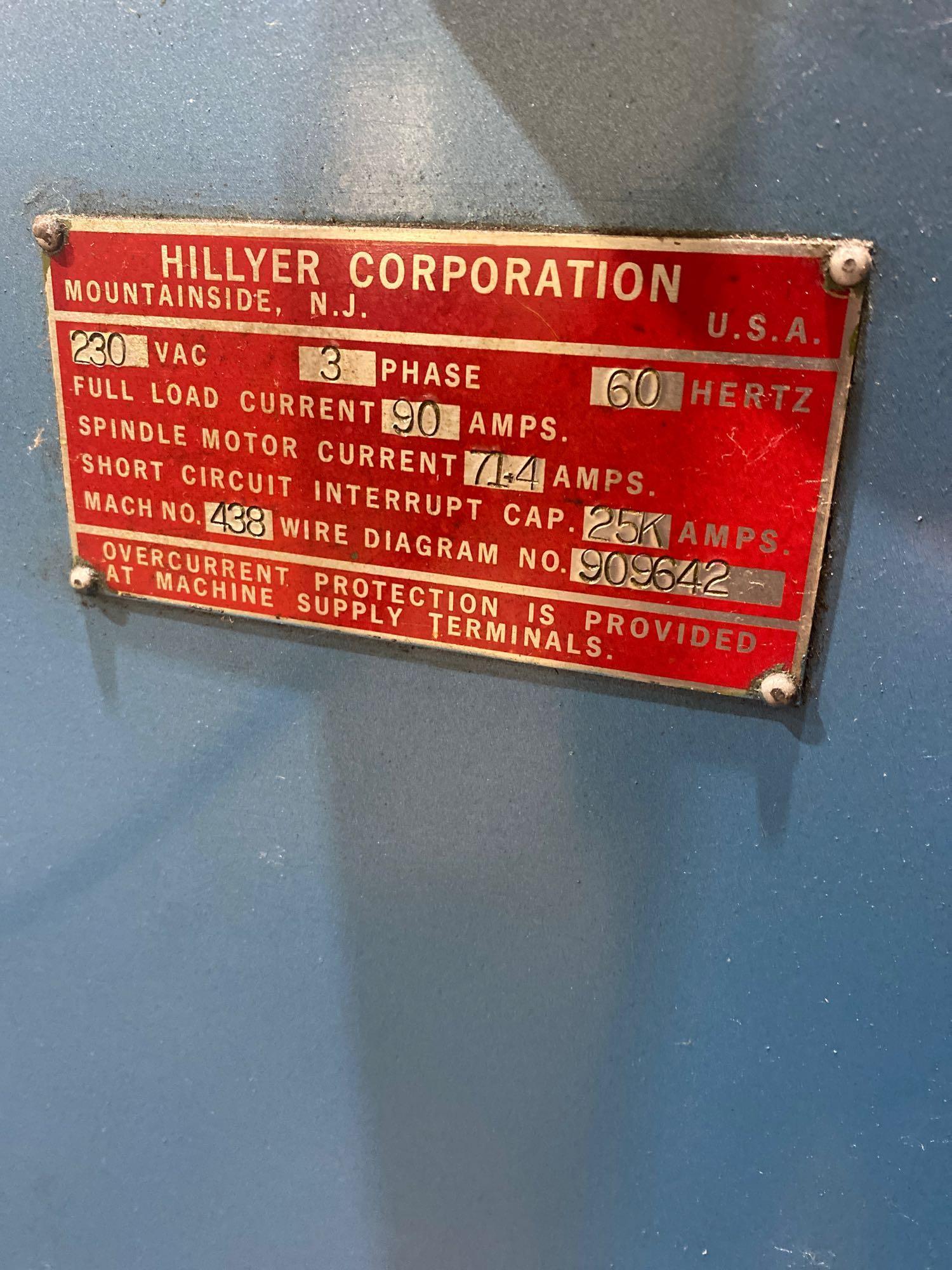 Hillyer smaller CNC bridgemill, 31x52inch