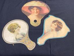 Early advertising paper fans