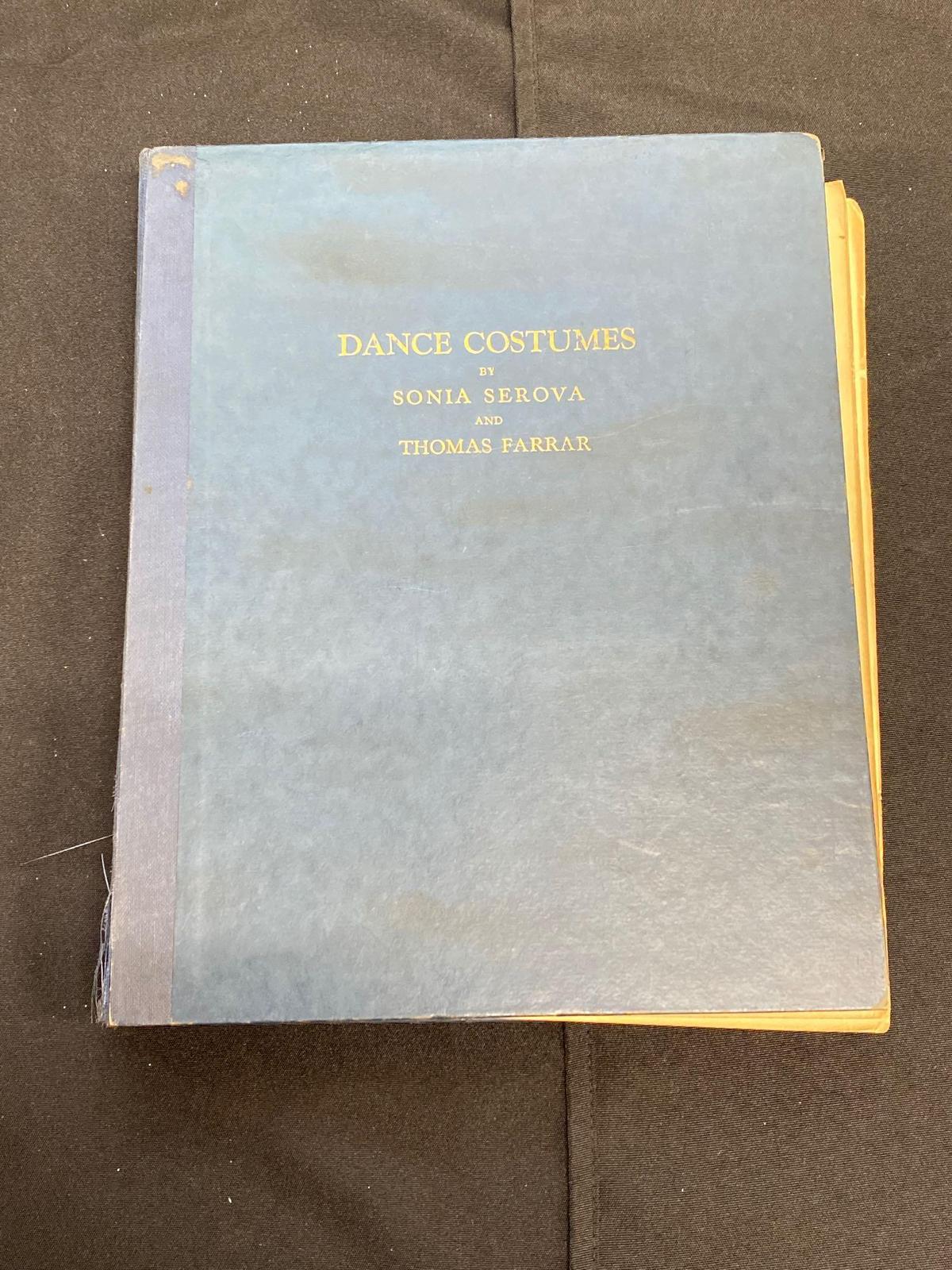 1928 Dance Costumes by Sonia Sevova & Thomas Farrar book