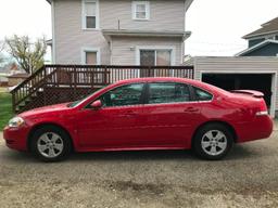 2009 Chevy Impala LT, 3.5L 6cyc engine, auto trans., sun roof, leather heated seats, Only 25,847mi