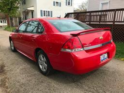 2009 Chevy Impala LT, 3.5L 6cyc engine, auto trans., sun roof, leather heated seats, Only 25,847mi