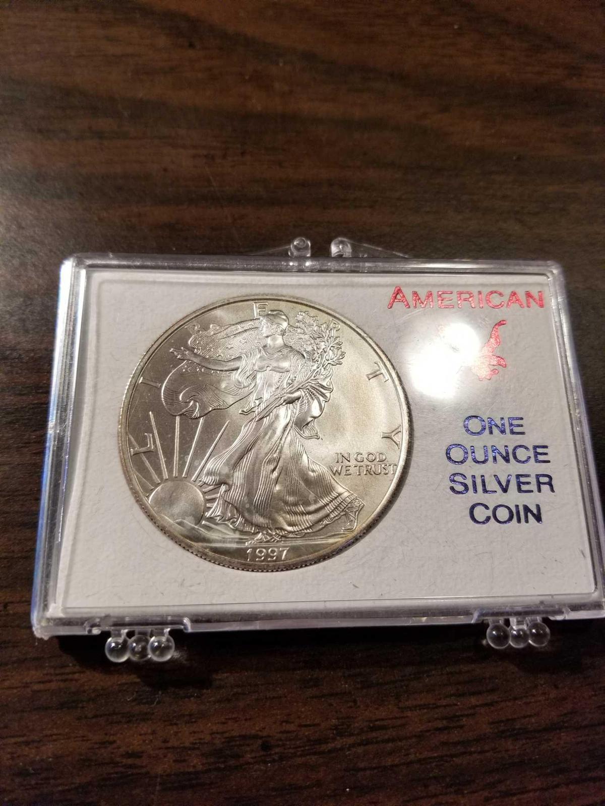 1997 American Eagle silver dollar