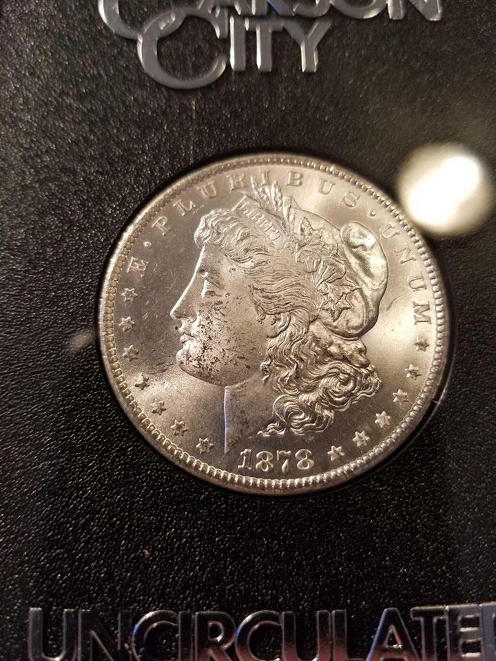 1878 CC Uncirculated Silver Dollar